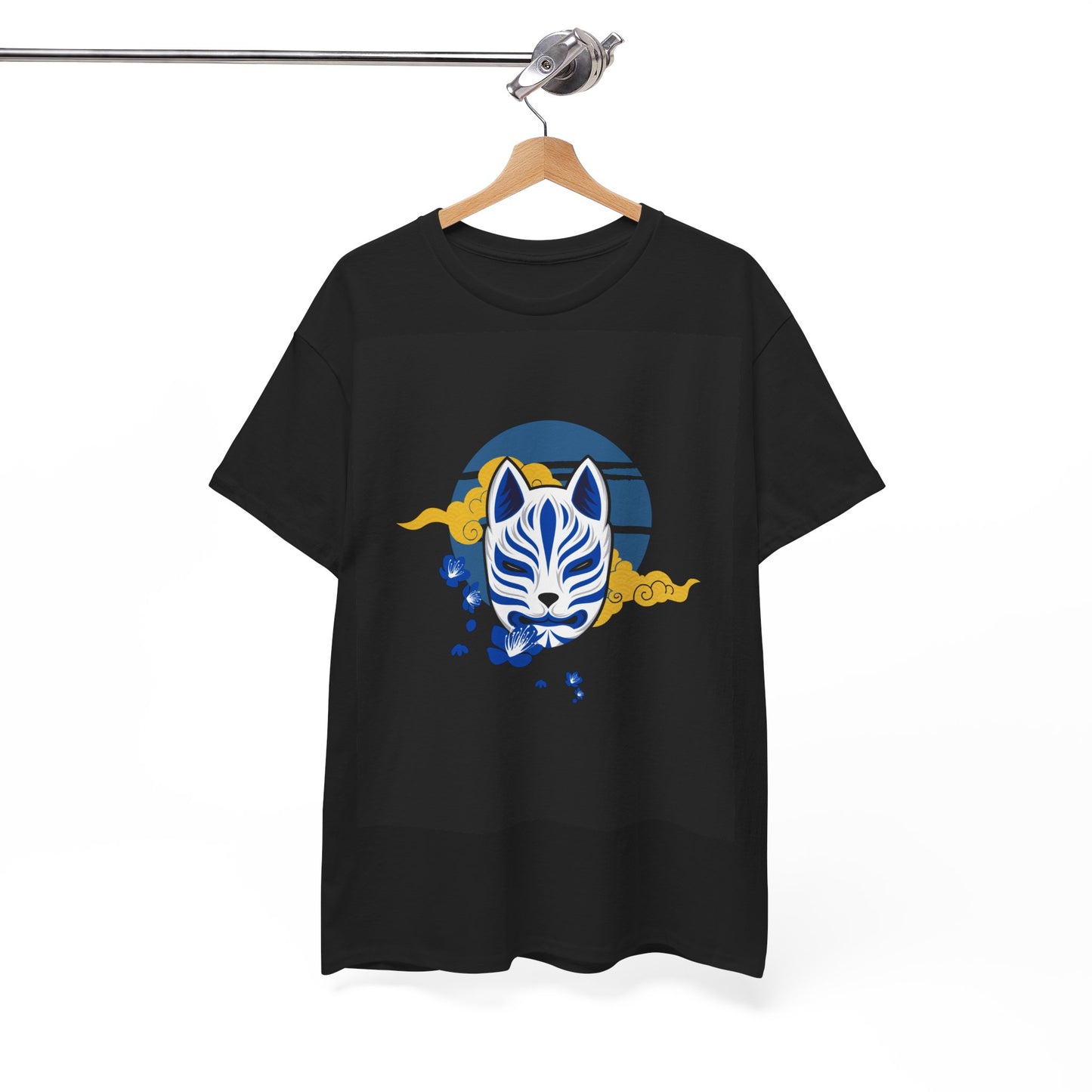 Japanese Cat Unisex Heavy Cotton Tee