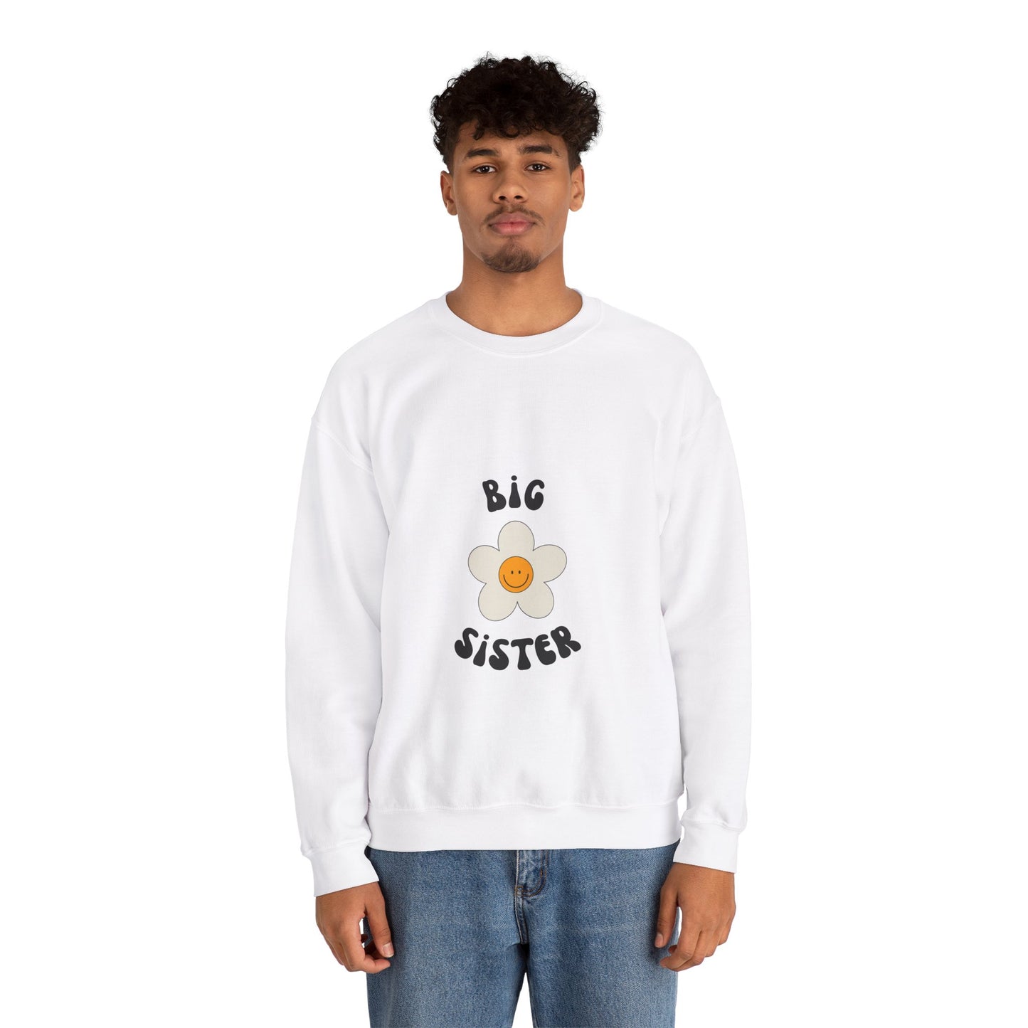 Big Sister Unisex Heavy Blend™ Crewneck Sweatshirt