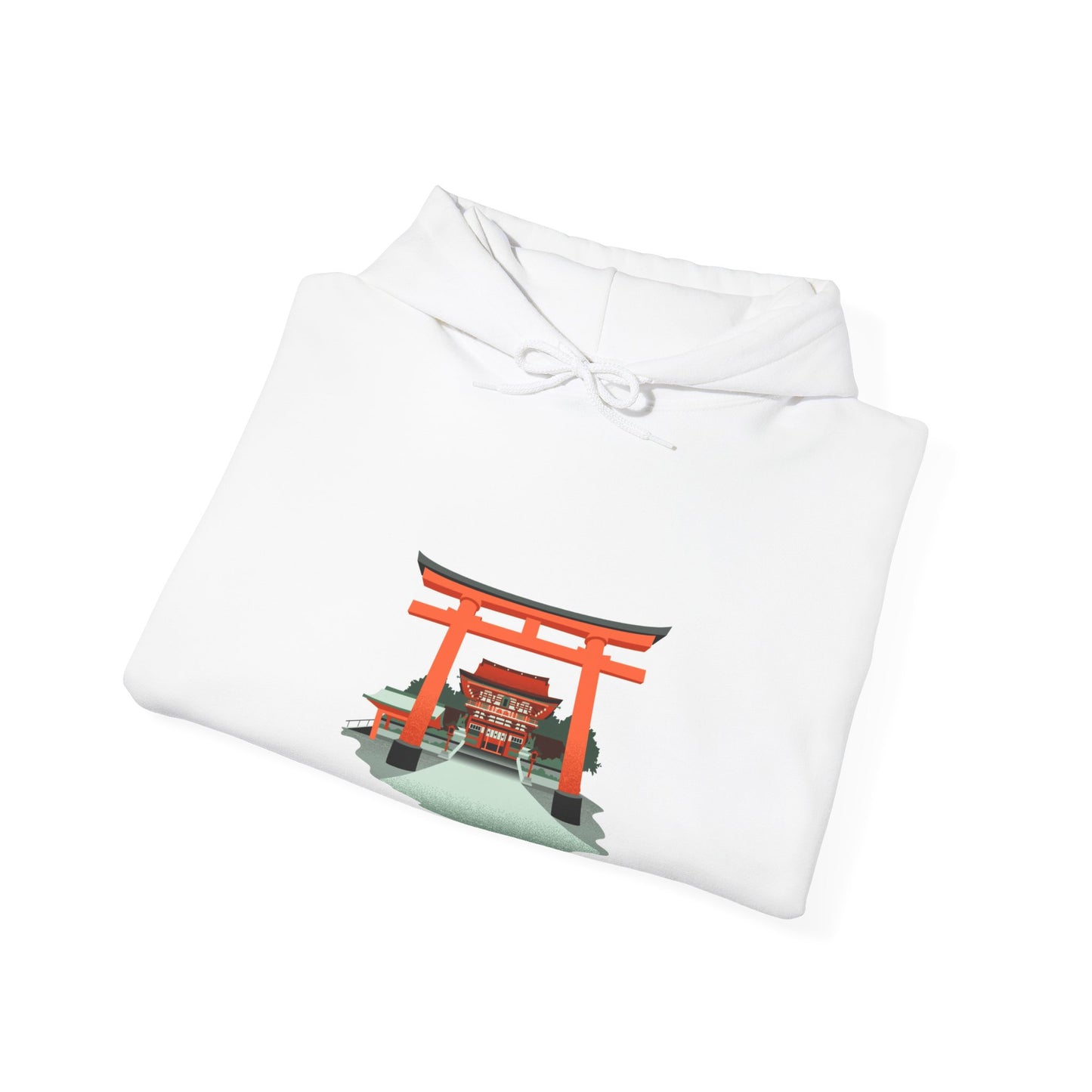 Japanese Torii Unisex Heavy Blend™ Hooded Sweatshirt