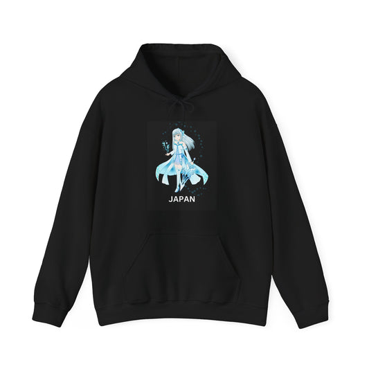 Anime Girl Unisex Heavy Blend™ Hooded Sweatshirt