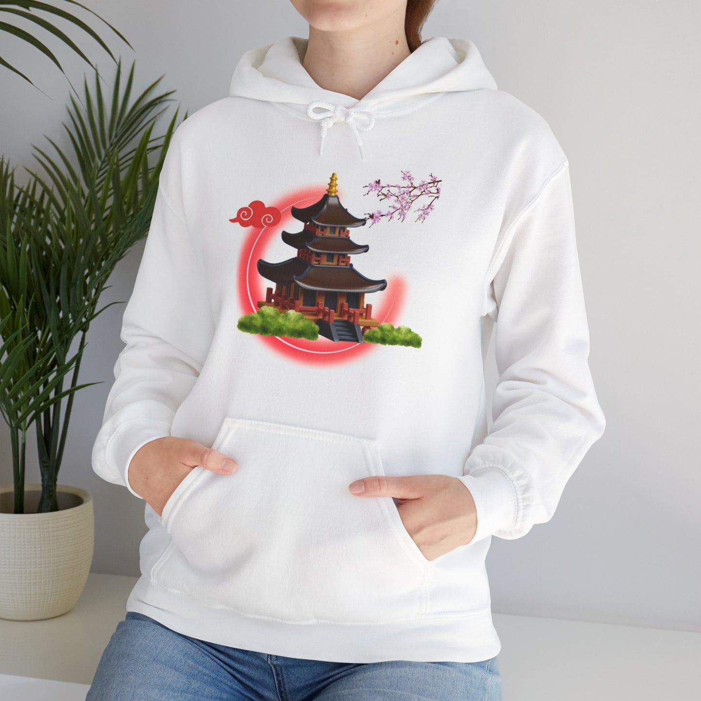 Pagoda Unisex Heavy Blend™ Hooded Sweatshirt