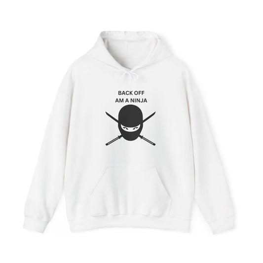 Back Off Am A Ninja Unisex Heavy Blend™ Hooded Sweatshirt