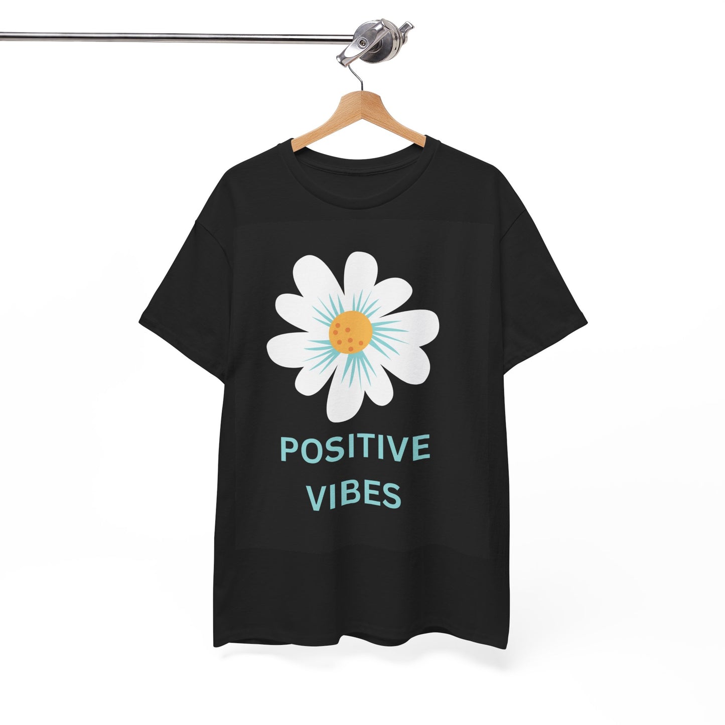 Positive Vibes Unisex Heavy Cotton Tee