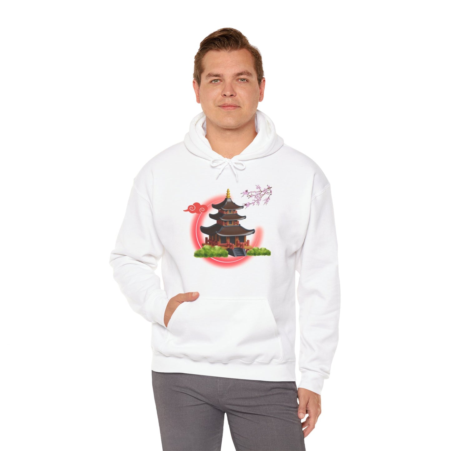 Pagoda Unisex Heavy Blend™ Hooded Sweatshirt