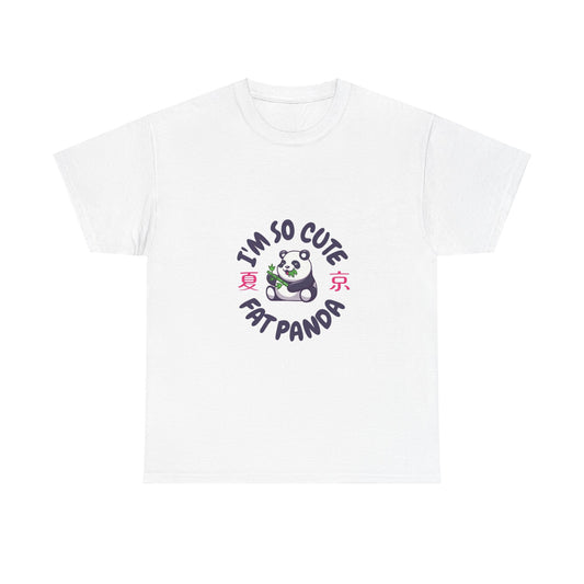 Panda Unisex Heavy Cotton Tee