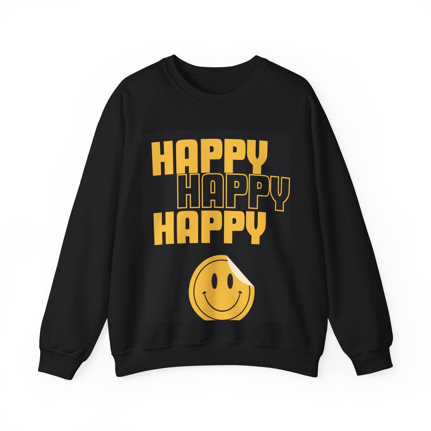 Happy Happy Happy Unisex Heavy Blend™ Crewneck Sweatshirt