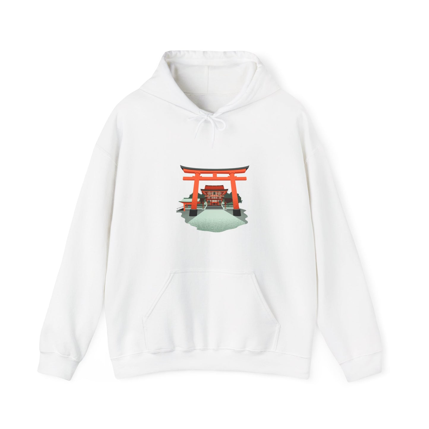 Japanese Torii Unisex Heavy Blend™ Hooded Sweatshirt