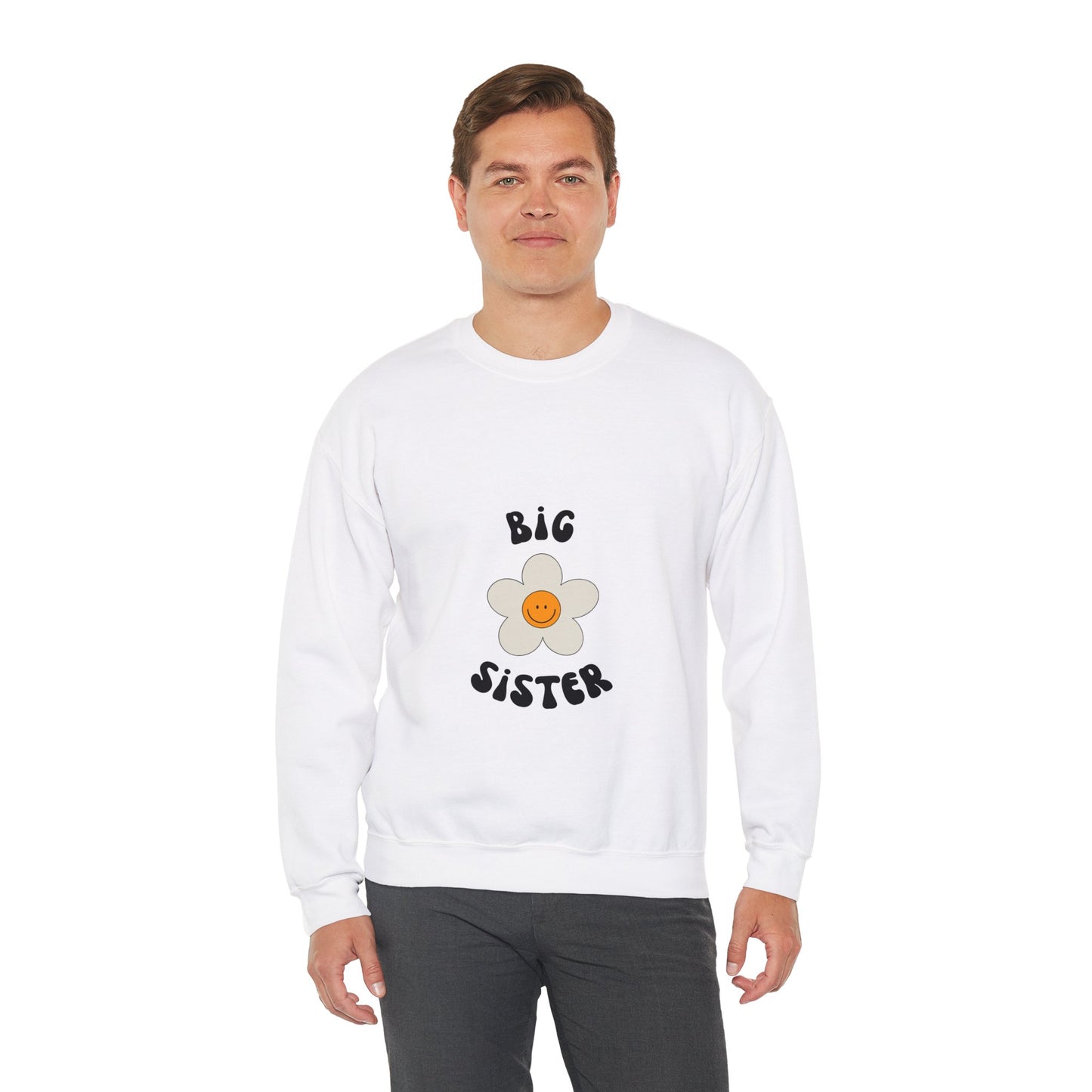 Big Sister Unisex Heavy Blend™ Crewneck Sweatshirt