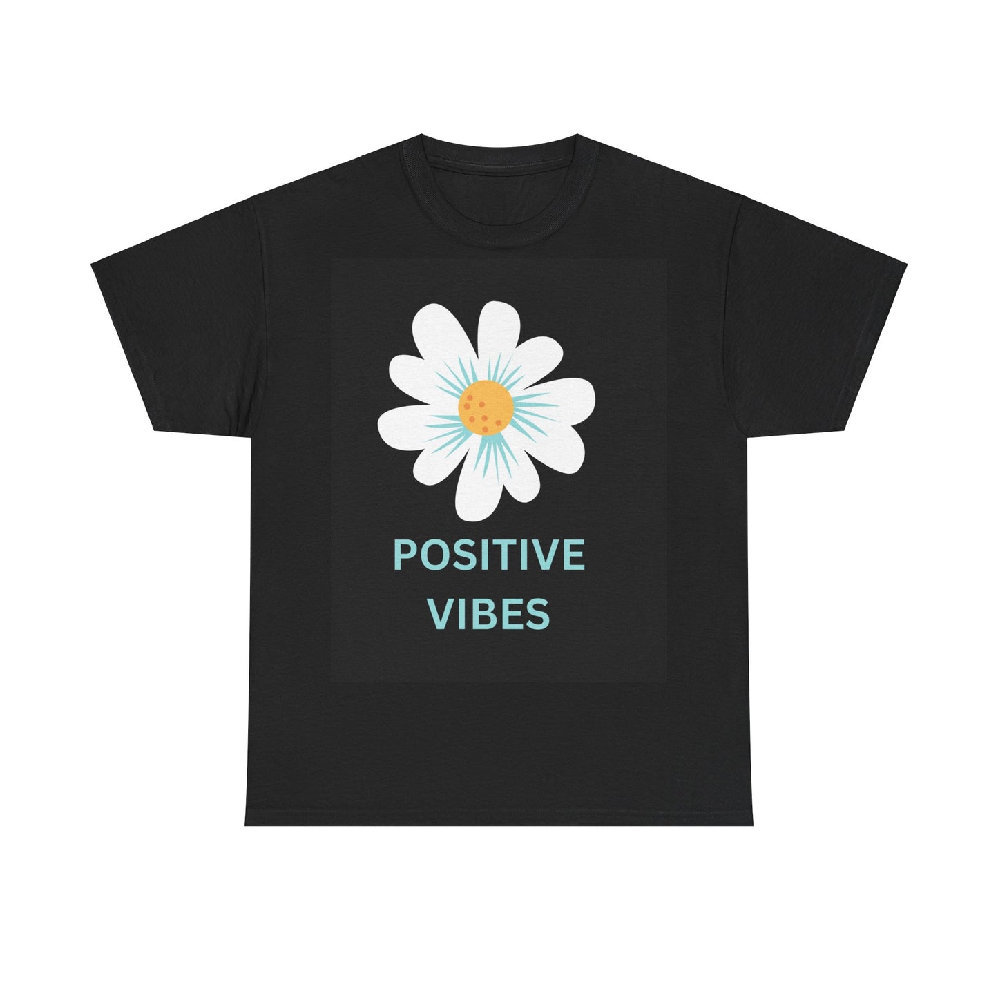 Positive Vibes Unisex Heavy Cotton Tee