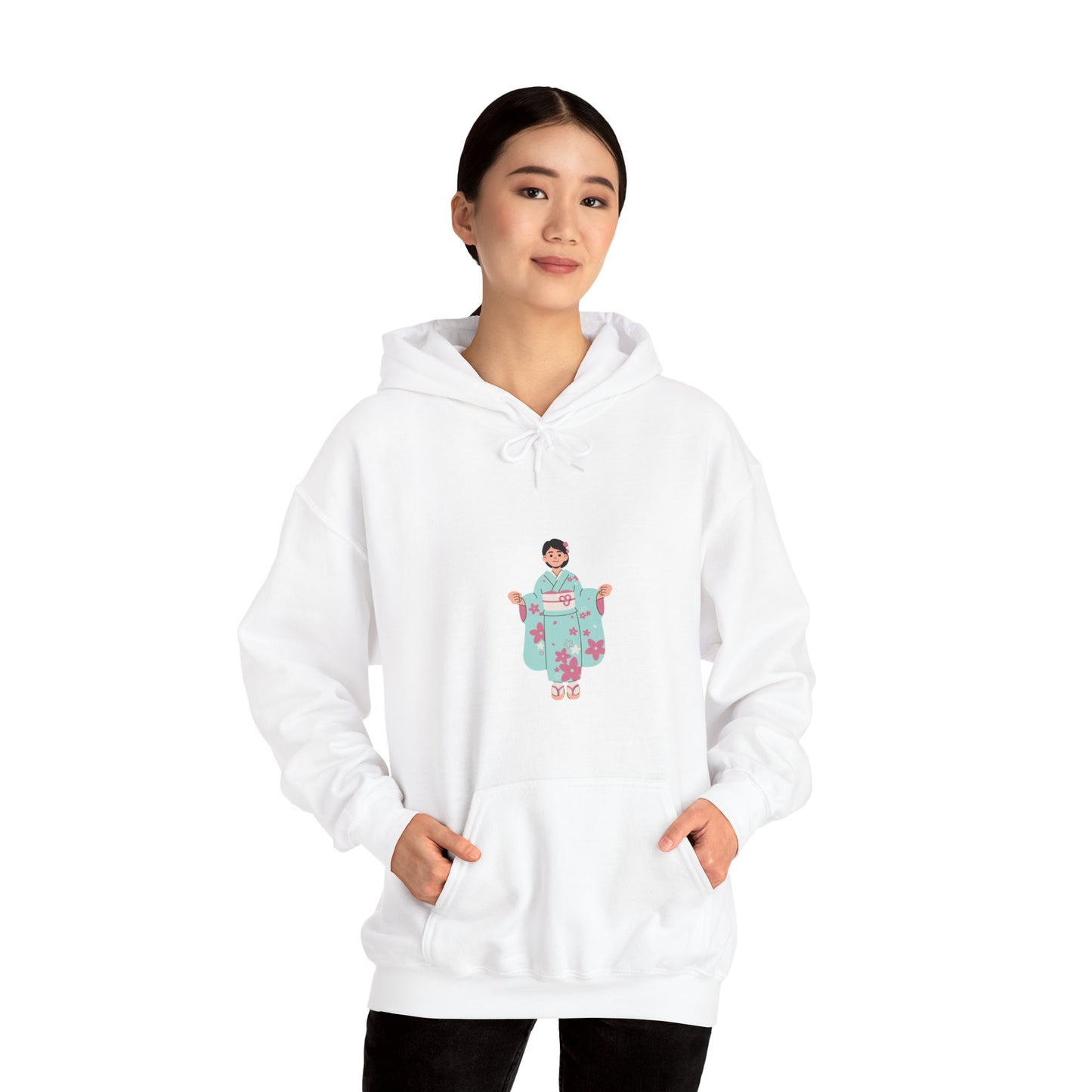 Japanese Keisha Unisex Heavy Blend™ Hooded Sweatshirt