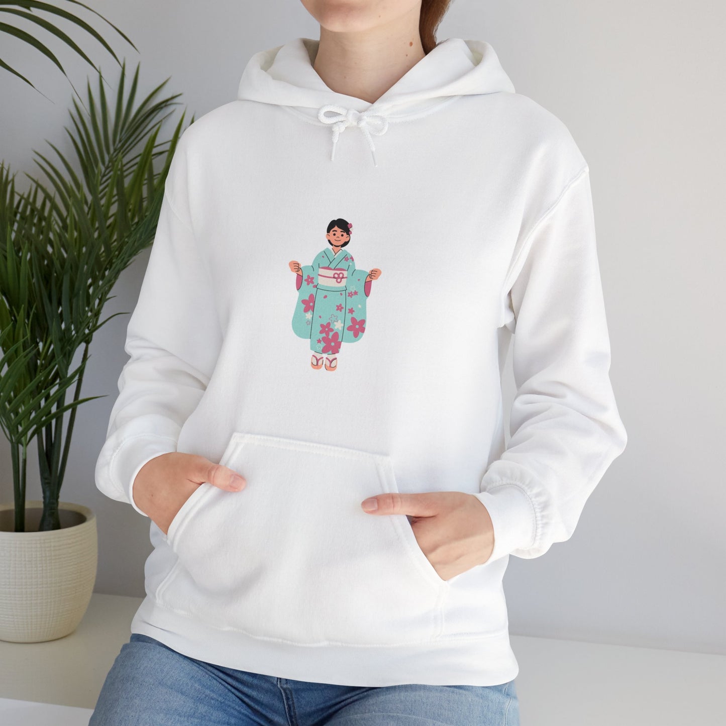 Japanese Keisha Unisex Heavy Blend™ Hooded Sweatshirt