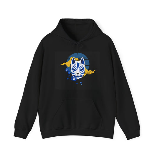 Japanese Cat Unisex Heavy Blend™ Hooded Sweatshirt